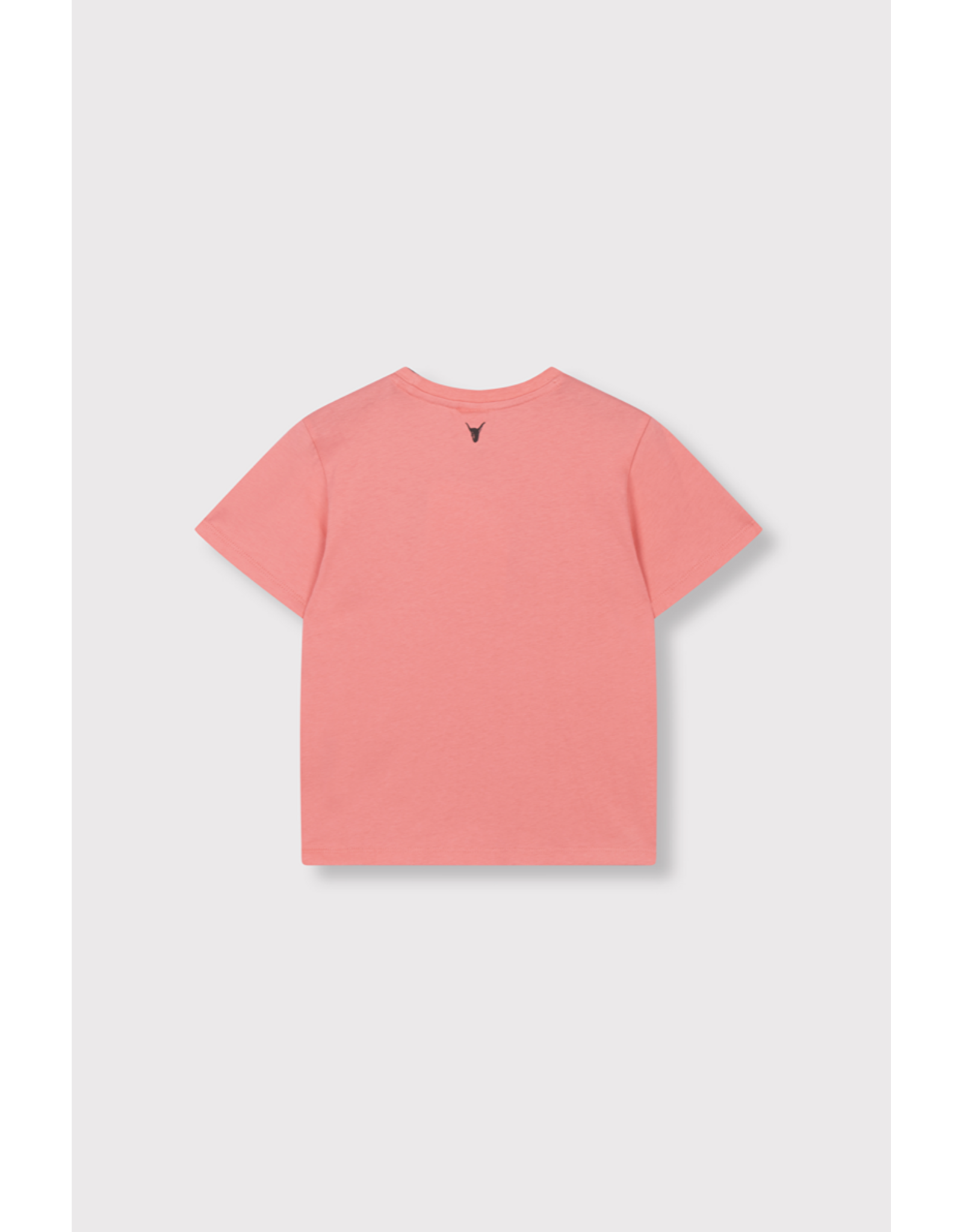 Alix mini t-shirt the label bright coral