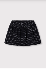 Alix mini rok dots black white