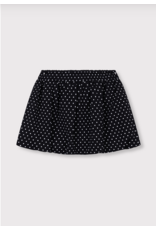 Alix mini rok dots black white
