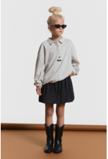 Alix mini rok dots black white