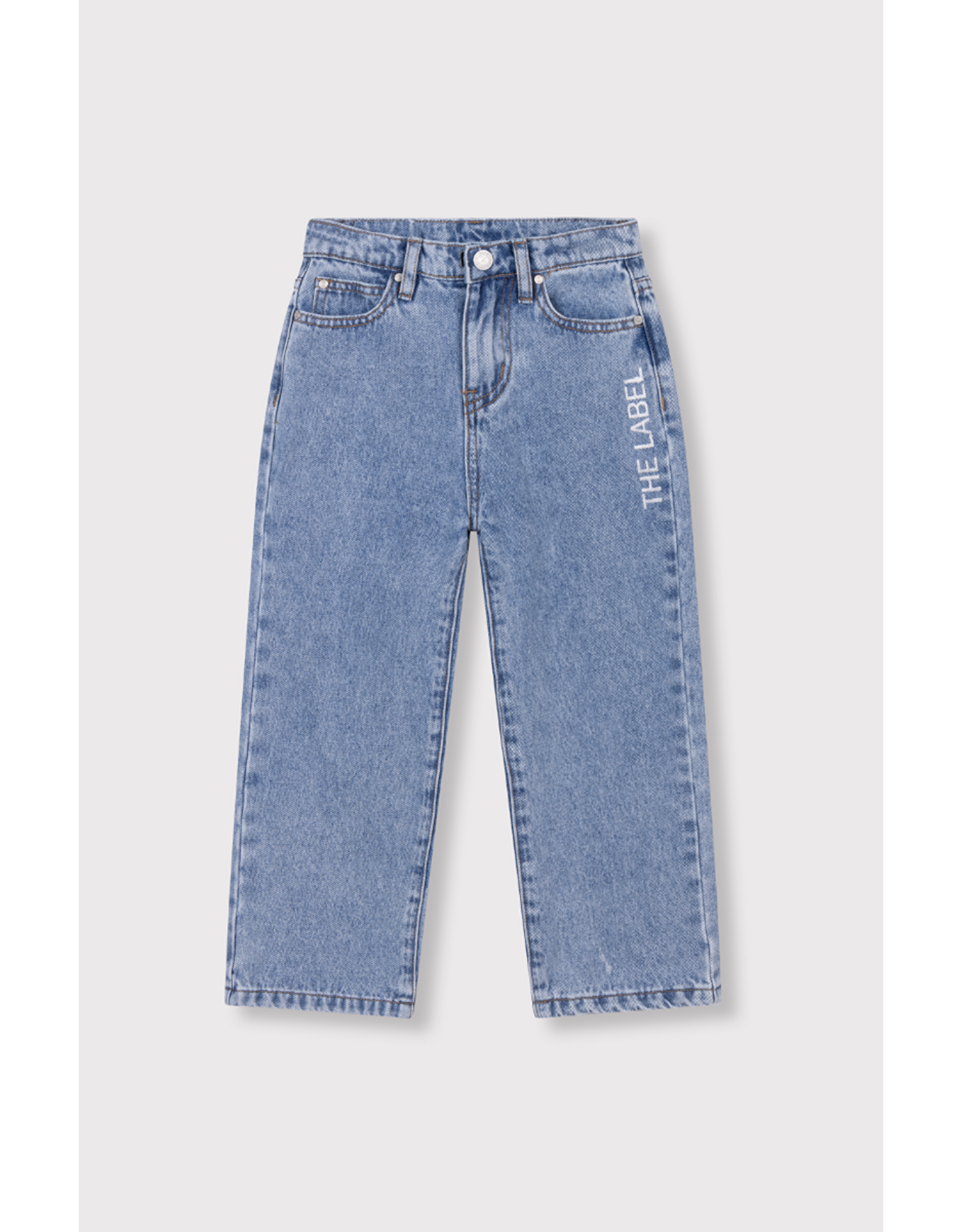 Alix mini wijde jeans blue