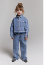 Alix mini wijde jeans blue