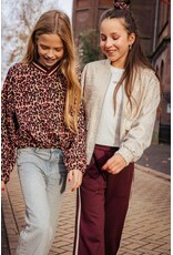 Indian Blue Jeans sweater leopard fig