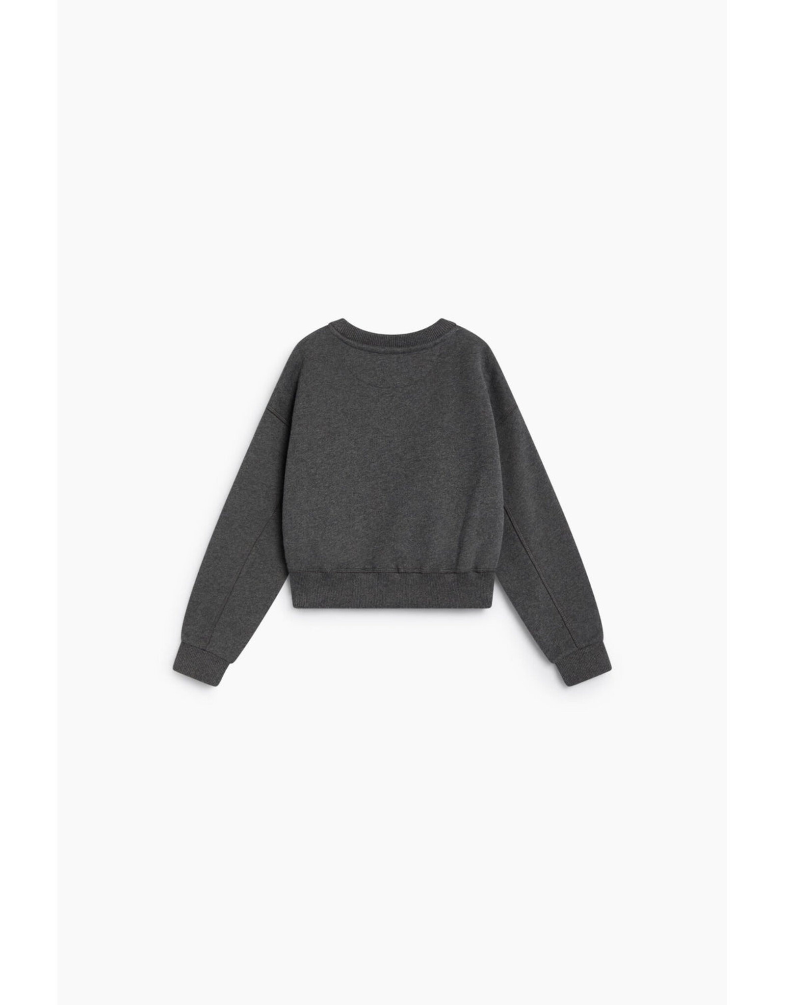 the new society sweater logo dark grey