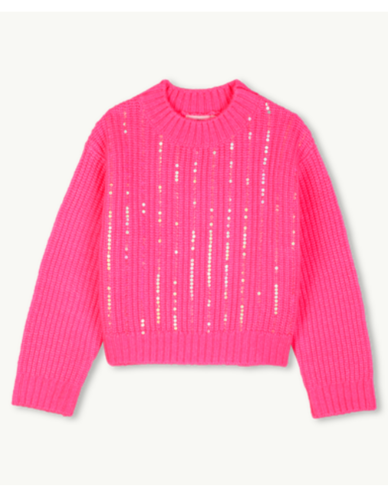 Billieblush pull pink paillet