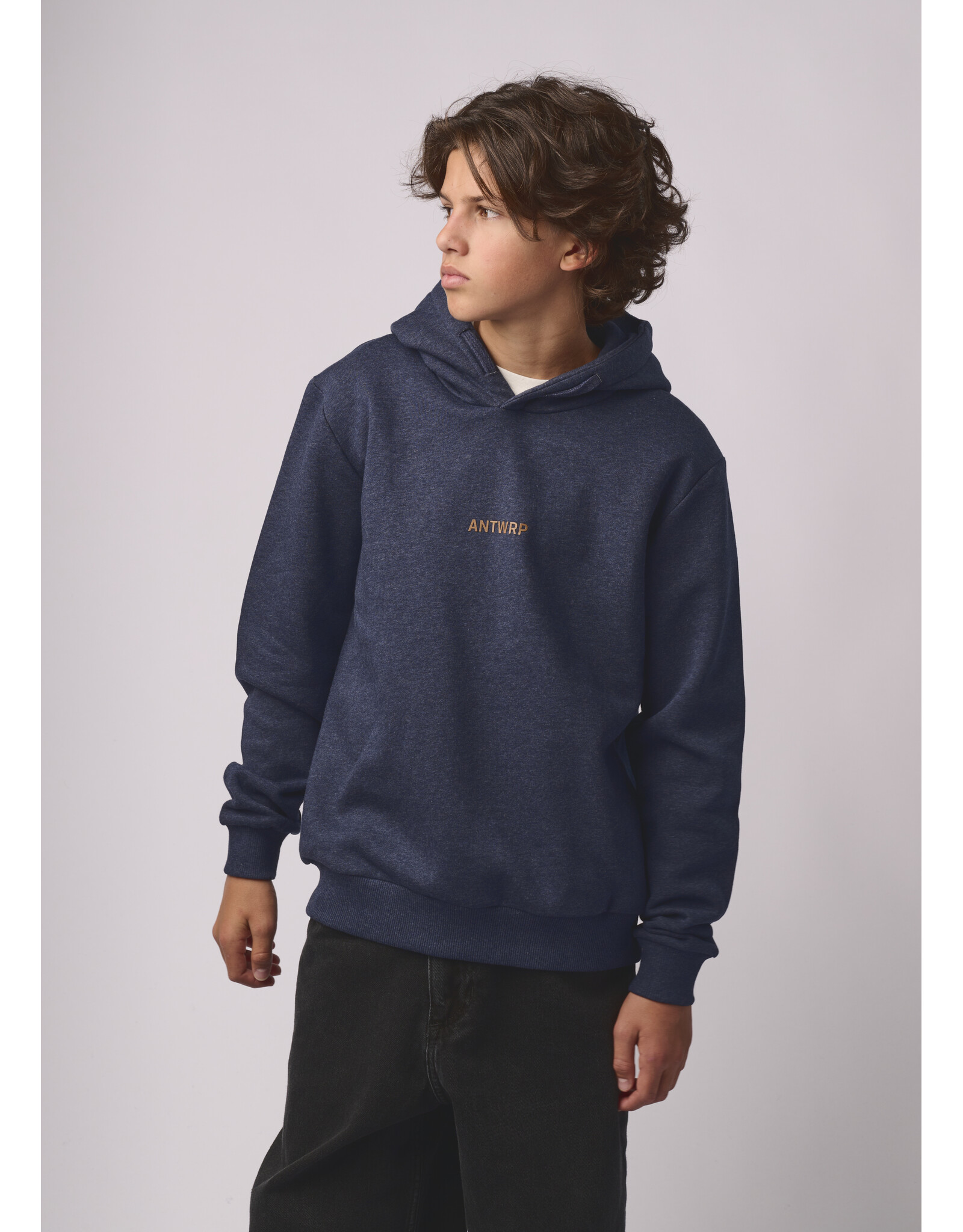 ANTWRP hoodie dark navy