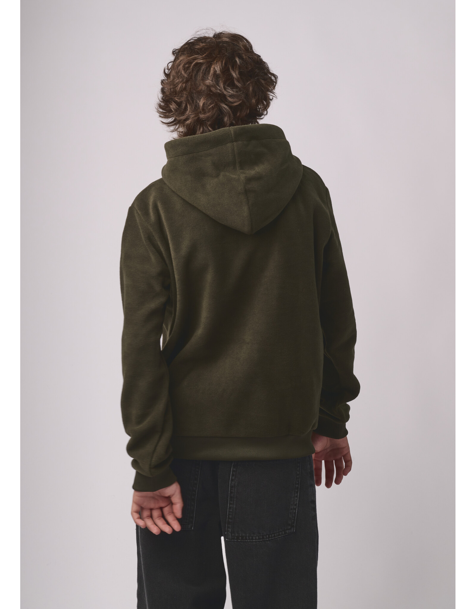 ANTWRP hoodie fleece evergreen