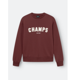 ANTWRP sweater champs crimson red