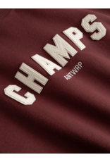 ANTWRP sweater champs crimson red