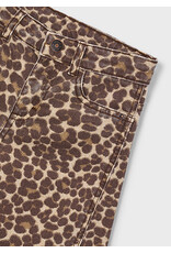 Mayoral wijde broek leopard beige