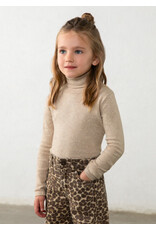 Mayoral pull rolkraag beige