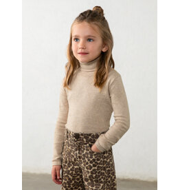 Mayoral pull rolkraag beige