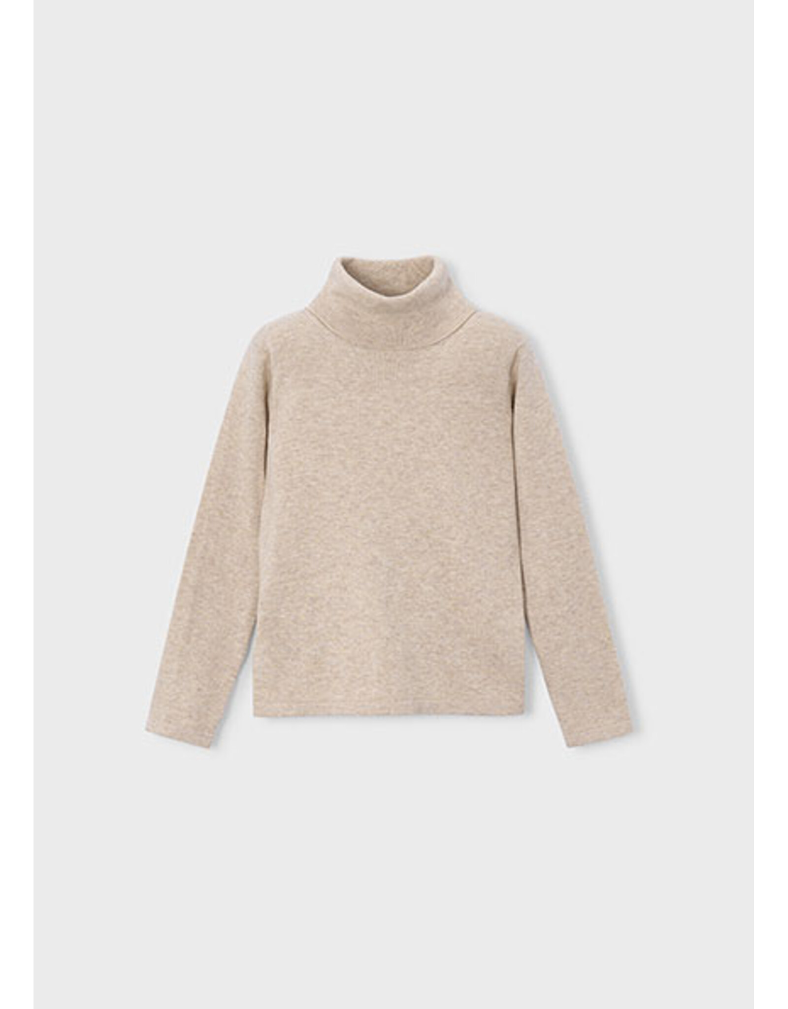 Mayoral pull rolkraag beige