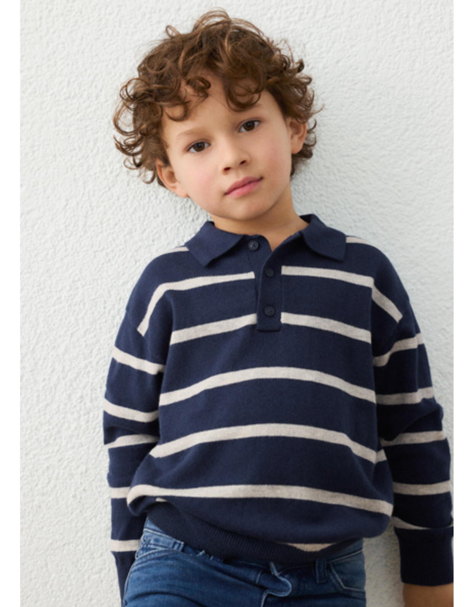 Mayoral polo sweater marine streep