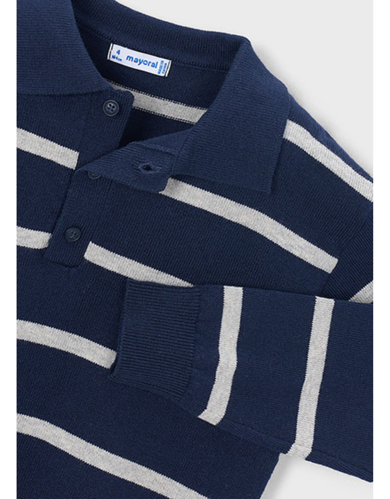 Mayoral polo sweater marine streep