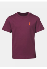 Strom T-shirt squirrel deep merlot