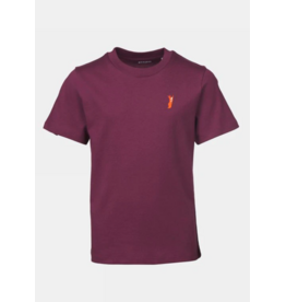 Strom T-shirt squirrel deep merlot