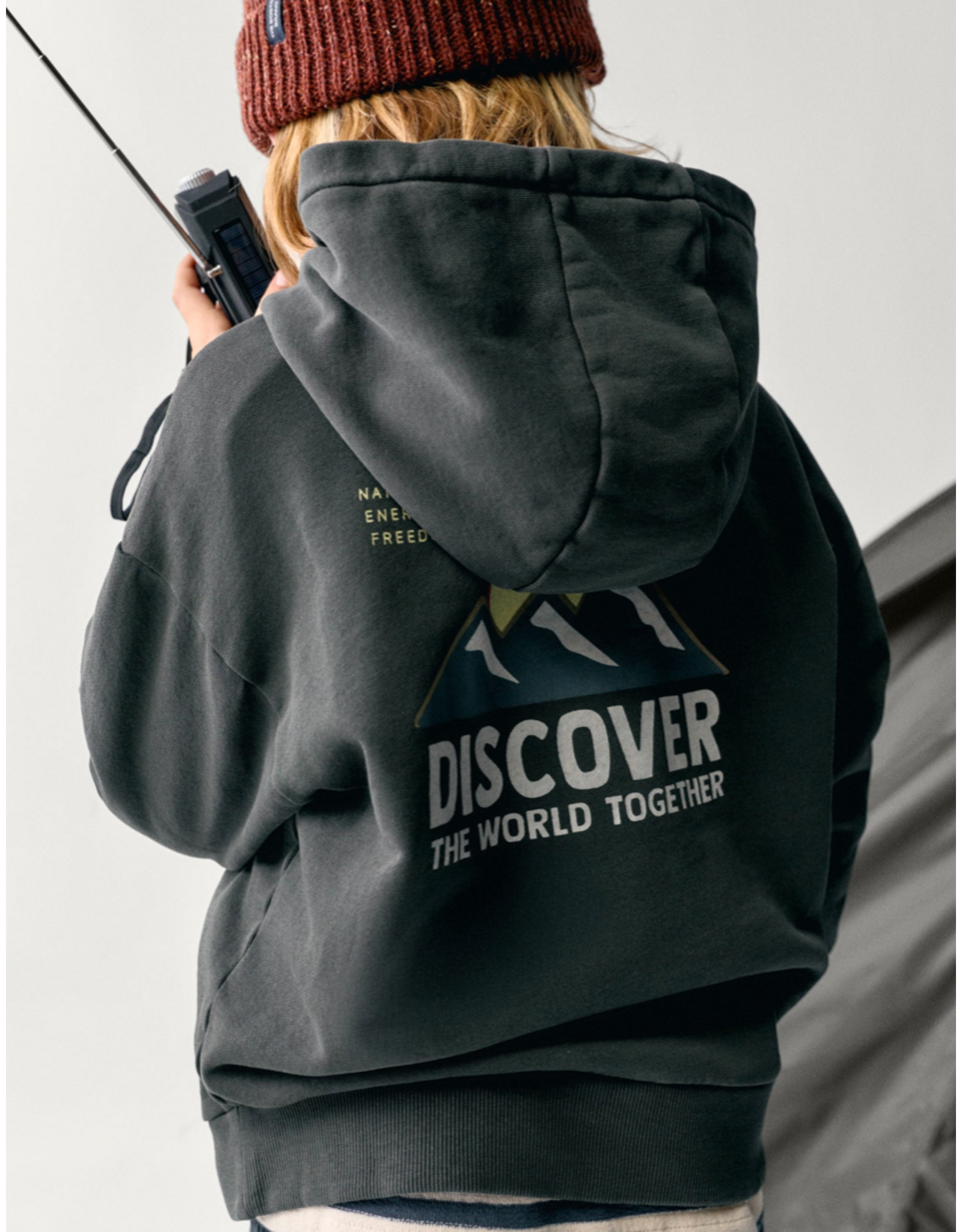the boston kids hoodie discover pine
