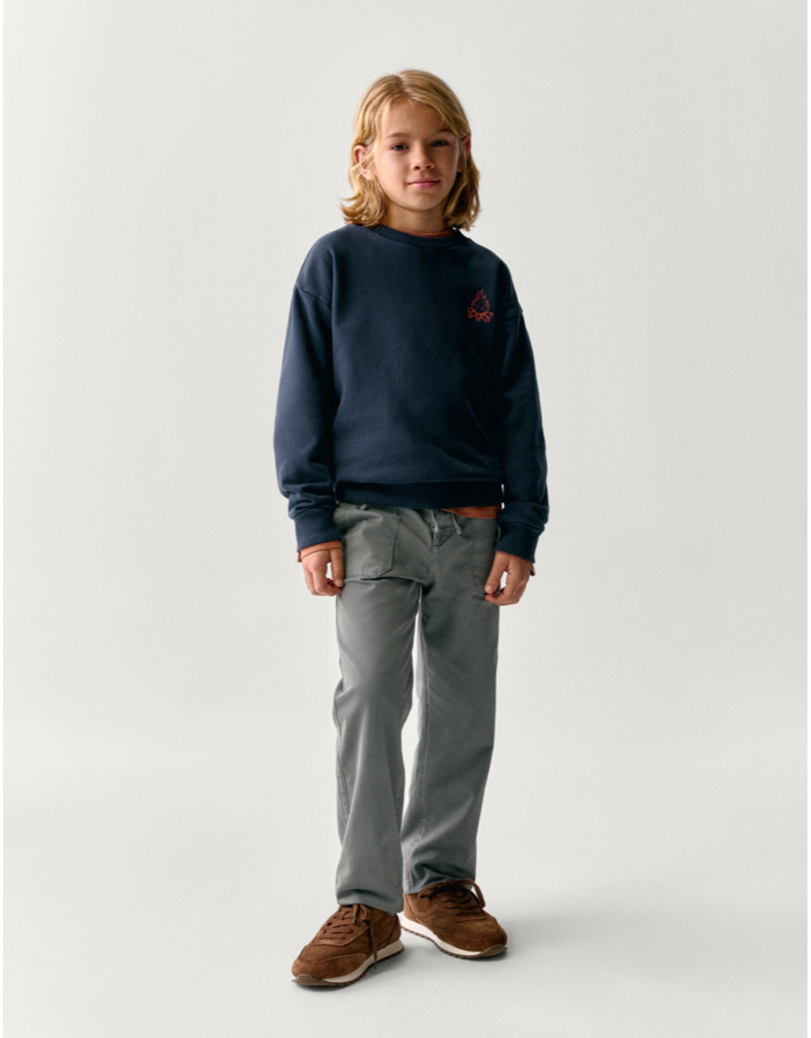 the boston kids sweater fire squad marine