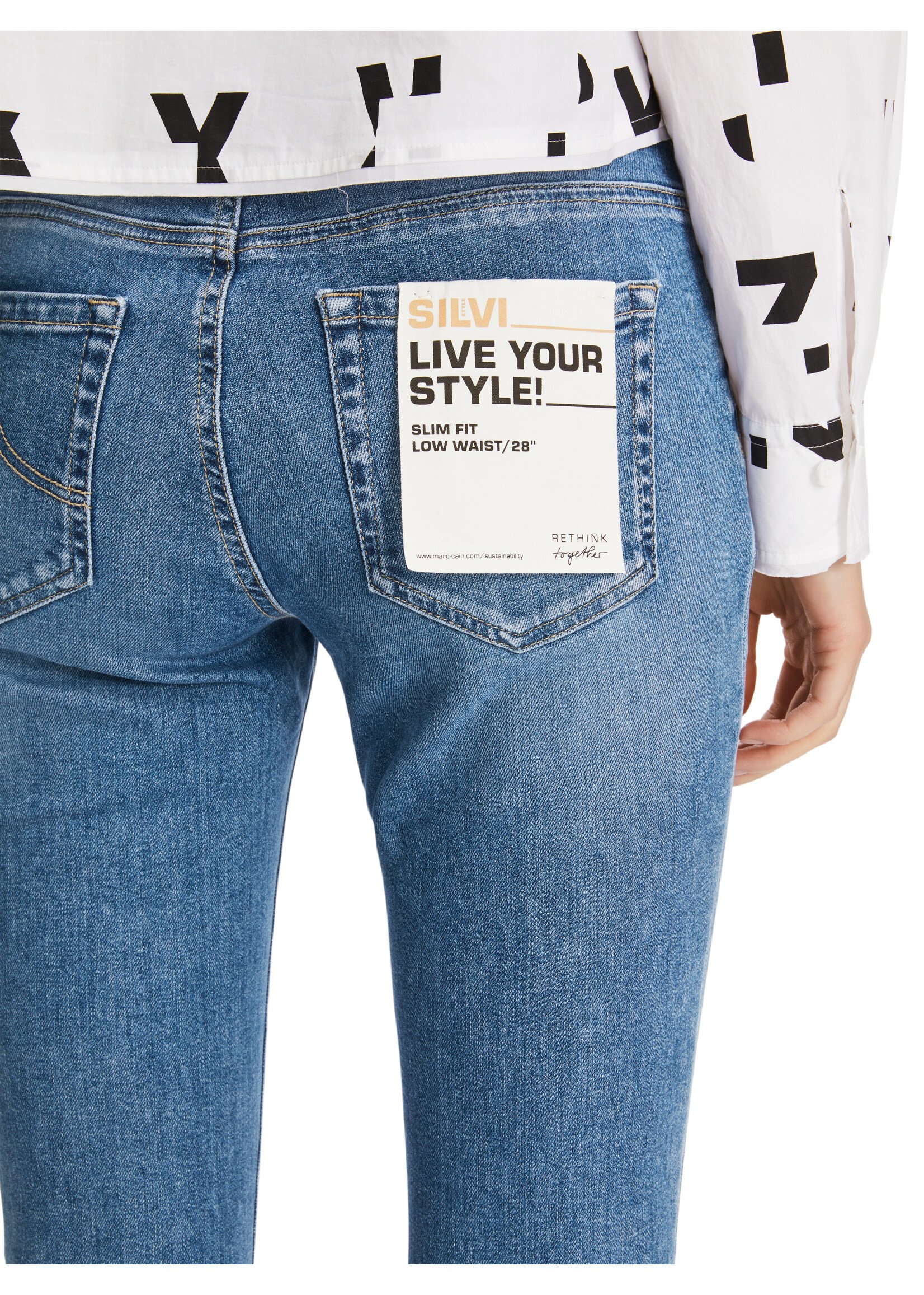Marccain Pants Jeans XP 82.12 D01 353