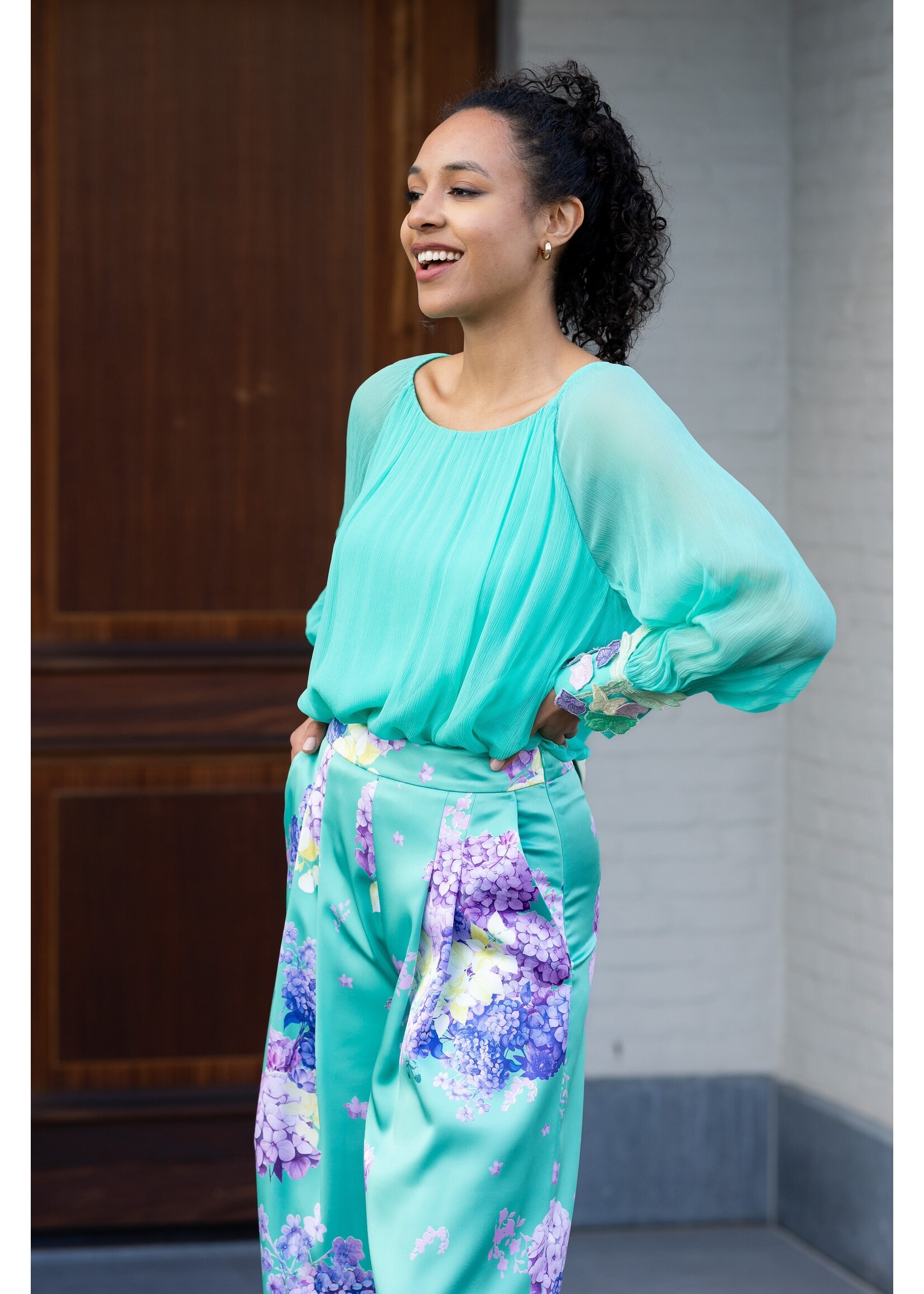 Marccain Glam Broek YG 81.10 W10 565