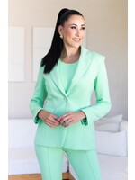 Blazer van scubatricot