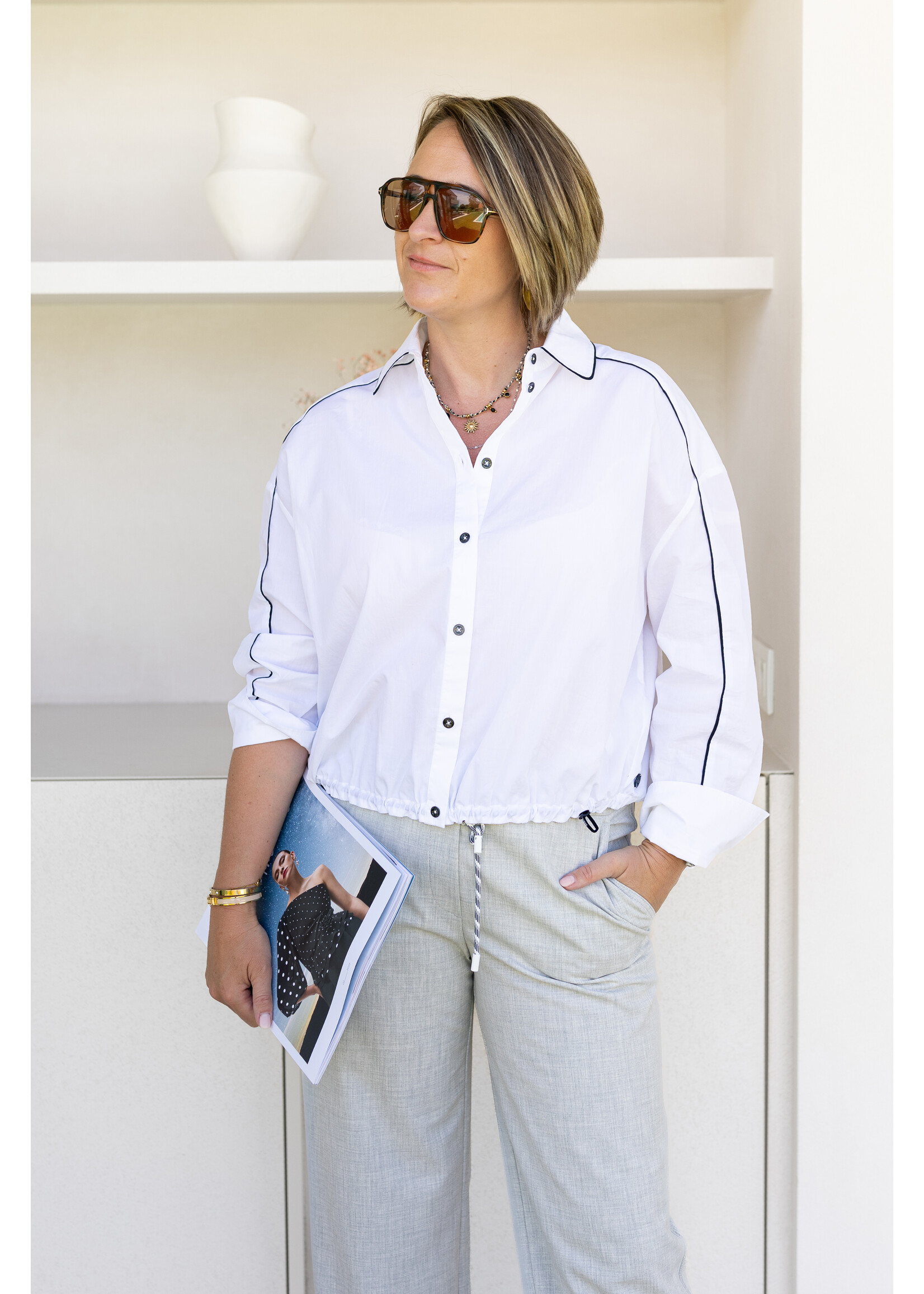 Marccain Sports Blouse ZS 51.08 W80 100