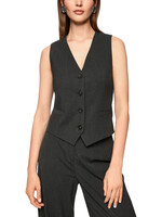 Getailleerd vest met smalle riem