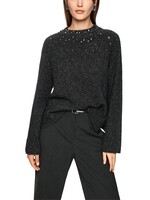 Trui van een alpacamix met glitterdetails