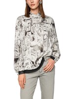 Blouse met CITY-print