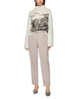 Broek FAQUS met hoge taille