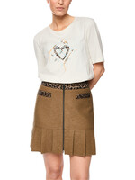 Marccain Sports T-shirt met korte mouwen en print