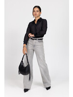 Jeans WARRI in wide fit met borduursel