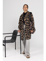 Marccain Sports Omkeerbare jas met luipaardprint