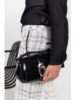 Elegante schoudertas met gesp