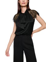 Marccain Glam Zijden top met strik
