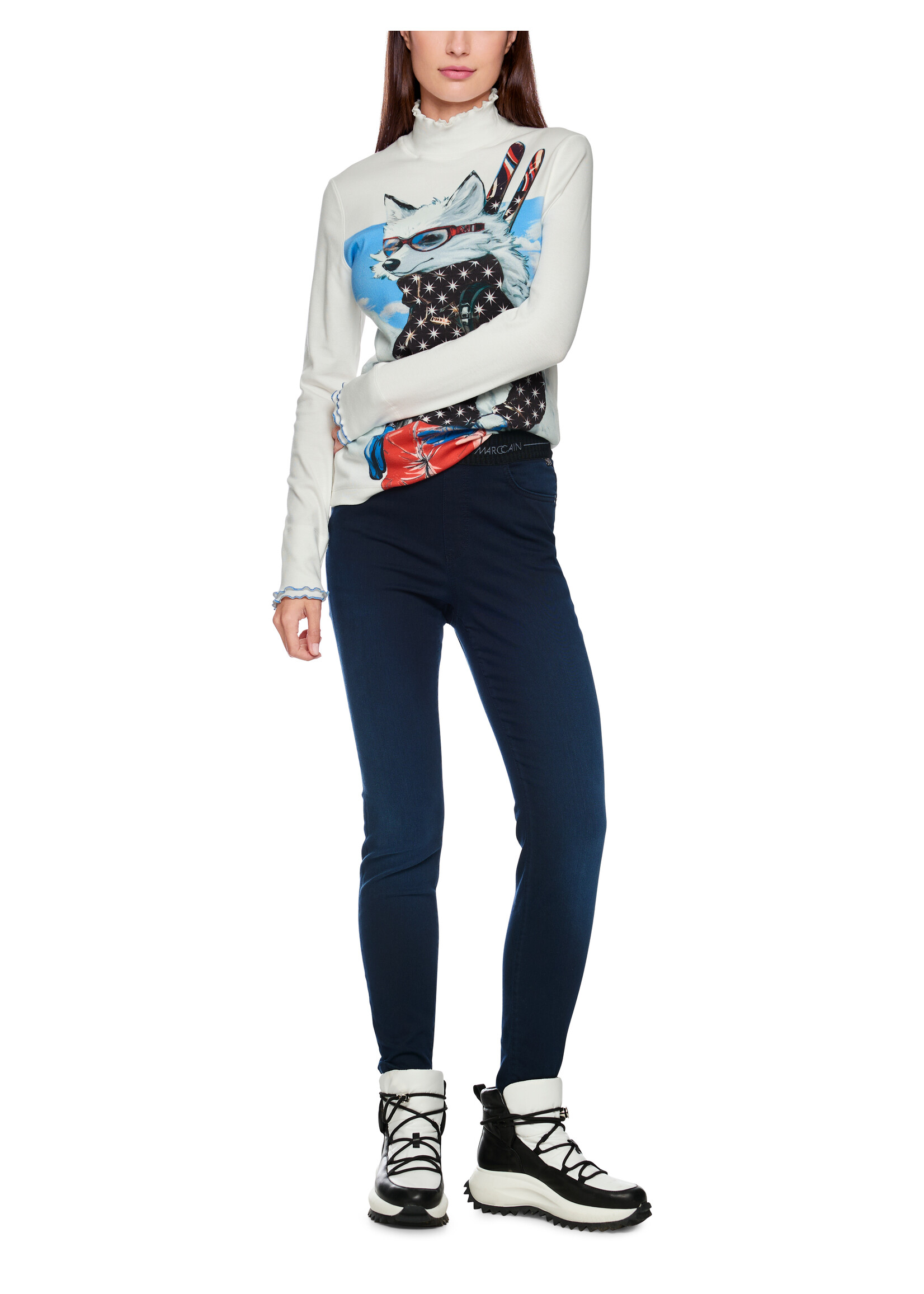 Marccain Pants Jeans ZP 82.22 D23 357