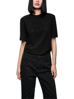 Marccain Sports T-shirt met hotfix-motief op de borst