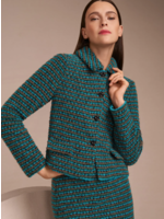 Cardigan met lurex Knitted in Germany