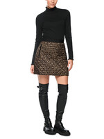 Marccain Sports Effen shirt met lange mouwen en col