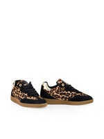 Marccain Sports Leren sneaker met luipaardprint