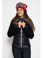 Marccain Sports Jas met imitatiedons en capuchon