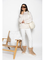 Trui van een alpacamix Knitted in Germany