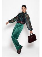 Transparante blouse van viscose