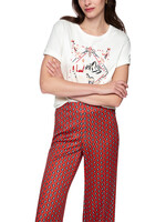 T-shirt met motiefprint