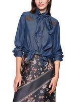 Jeansblouse "Rethink Together"