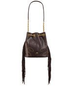 Buideltas met studs en franjes