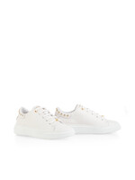 Leren sneakers met studs