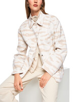 Marccain Sports Overhemdjas met dierenprint