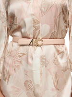 Omkeerbare leren riem met Marc Cain-gesp